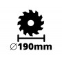 Пила циркулярная Einhell TC-CS 1410