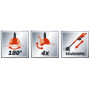 Электротриммер Einhell GC-ET 4530 Set