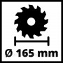 Пила циркулярная аккумуляторная Einhell TE-CS 18/165-1 Li-Solo