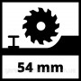 Пила циркулярная аккумуляторная Einhell TE-CS 18/165-1 Li-Solo
